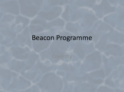 Beacon Programme - West Midland Swimming
