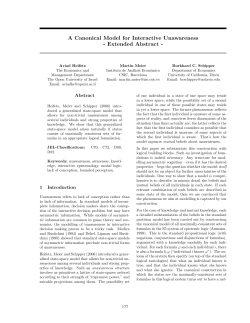 A Canonical Model for Interactive Unawareness