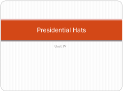 Presidential Hats