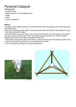 Pyramid Catapult