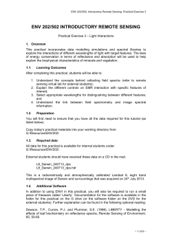 env 202/502 introductory remote sensing