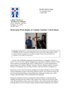 ccda comes to loudoun county - Catholic Charities of the Diocese of