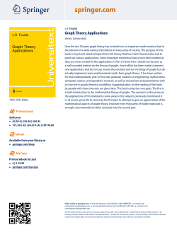 Graph Theory Applications