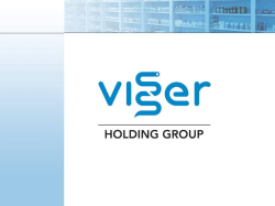 VISSER HOLDING GROUP