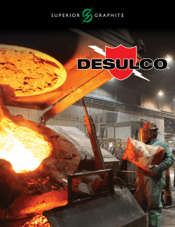 Desulco&reg; Brochure - Superior Graphite