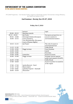 IPA 2008 Programme &ndash; Civil Society Facility: Support