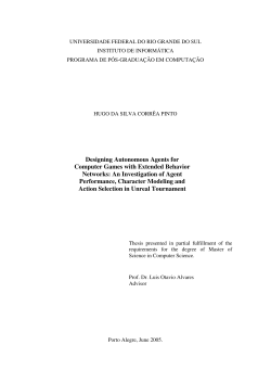 Designing Autonomous Agents for Computer Games