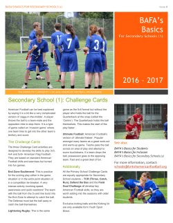 Newsletter - British American Football