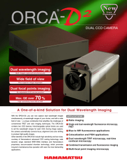 Dual wavelength imaging