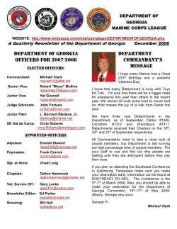 DEPARTMENT OF GEORGIA MARINE CORPS LEAGUE WEBSITE