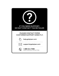 Piper Setup Instructions