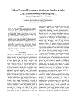 Unifying Theories of Consciousness, Attention, and Conscious