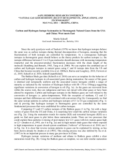 Carbon and Hydrogen Isotope Systematics in Thermogenic Natural