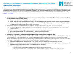 IHI Three Part Data Review Worksheet