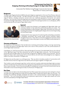 SA Government Case Study Two - Office for the Public Sector