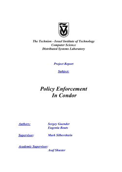 Firewall - CS, Technion