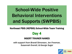 NEPBIS Schoolwide Training Day 4 (8.10.15 Final)