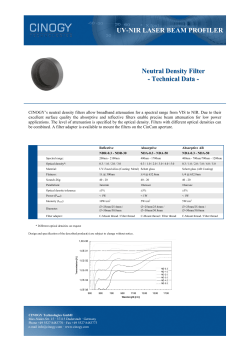 Neutral Density Filter