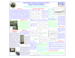 Determination of Organic and Inorganic Carbon in Calcareous Soils
