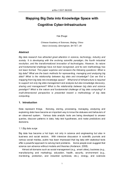 Mapping Big Data into Knowledge Space with Cognitive Cyber