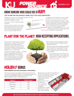 PLANT FOR THE PLANET. NOW ACCEPTING APPLICATIONS.