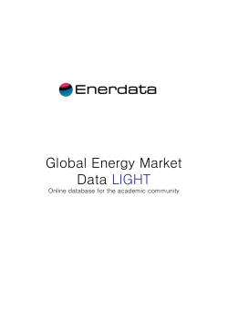 Global Energy Market Data LIGHT