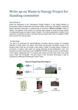 Advantages of Waste to Energy project