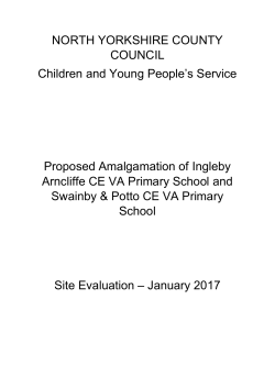 Ingleby Arncliffe and Swainby and Potto area school