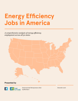 Energy Efficiency Jobs in America