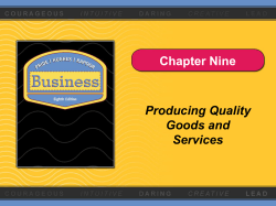 Business 7e - Pride, Hughes, Kapor