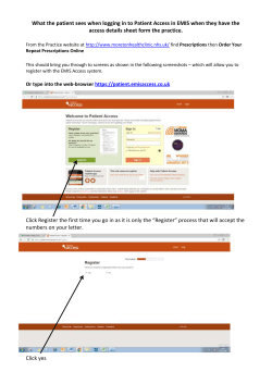 EMIS Access Registration Guide