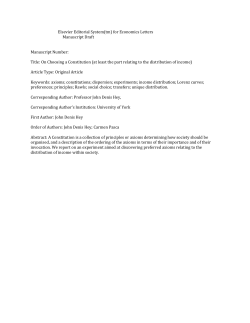 Elsevier Editorial System(tm) for Economics Letters