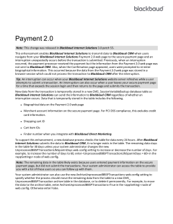 Blackbaud CRM New Features Guide for 2.93