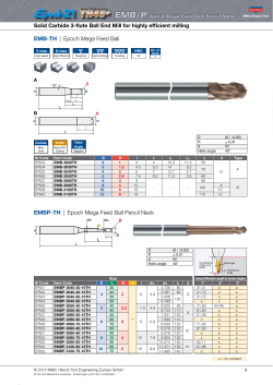 MMC Hitachi Tool - EMB Epoch Mega Feed Ball | No. 421.2