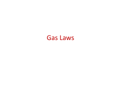 Gas Laws File - Northwest ISD Moodle