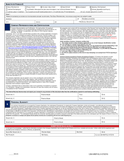 The Application Signature Page - National Transaction Corporation