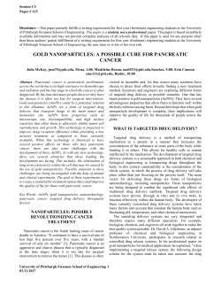 gold nanoparticles: a possible cure for