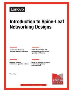 Introduction to Spine and Leaf Networking Designs