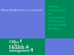 To view Hannah McGee, Director, Health Services