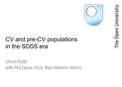 Post-common envelope binary populations