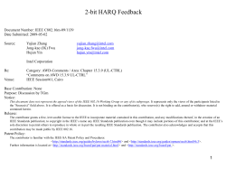 2-bit HARQ Feedback