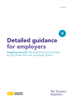 Detailed guidance for employers