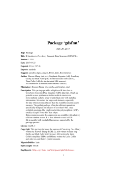 Package `gdsfmt`