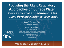 Focusing the Right Regulatory Approaches on Surface