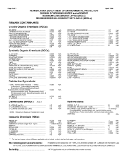 PA DEP Standards