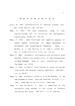 Aloni, R. 1987, Differentiation of vascular tissues. Ann. Rev. Plant