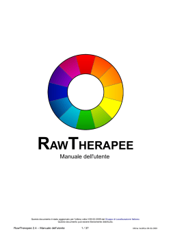 Manuale per RAWTherapee