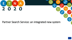 Step 1 &ndash; Launching a new Partner Search