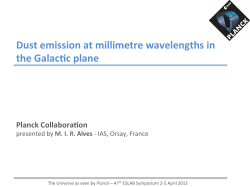 Dust emission at millimetre wavelengths in the - Cosmos