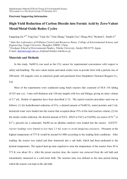 High-Yield Reduction of Carbon Dioxide into Formic Acid by Zero